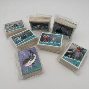Appx 520+ Free Willy 2 Trading Cards  My Ignorance is your Gain!!